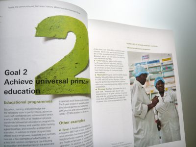 Image de Nestlé, the community and the United Nations Millennium Development Goals