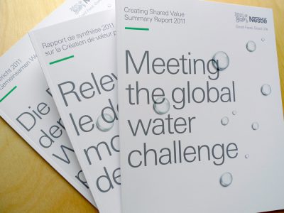 Image de Creating Shared Value Summary Report 2011, Water
