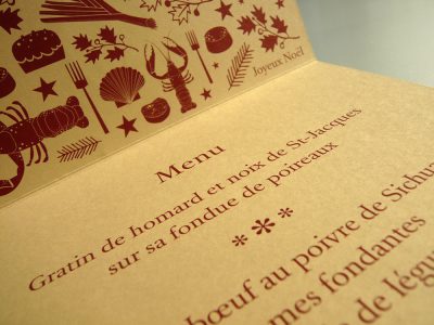 Image de Christmas Menu overview since 1993