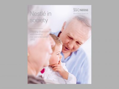 Image de Nestlé in society 2012 – Creating Shared Value and meeting our commitments