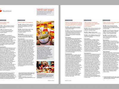 Image de Nestlé in society 2013 – Creating Shared Value and meeting our commitments