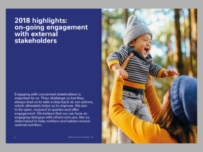 Image de Leading the way: Responsible Marketing of Breast Milk Substitutes, 2018 Report