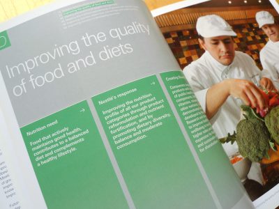 Image de Creating Shared Value Report 2008, Nutrition