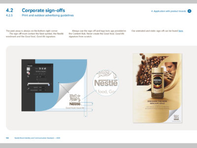 Image de Nestlé Brand Identity and Communication Standard